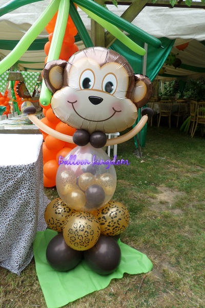 monkey gumball animal sculpture