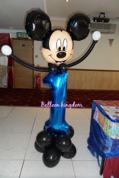 micky mouse 1st birthday balloon