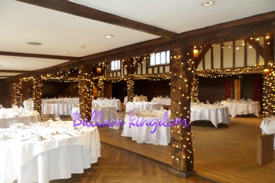 fairy lighting at great fosters egham surrey